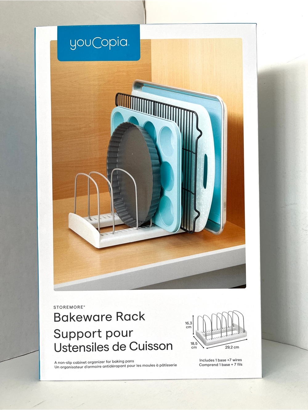 NEW in Box YouCopia StoreMore Bakeware Rack – Kitchen Organizer